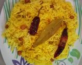 A picture of step 3 of Lemon Rice.