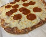 A picture of step 4 of Keto: Fathead Pizza dough 🍕.