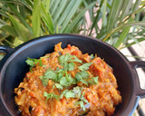 पंजाबी स्टाइल बैंगन भरता(punjabi style baingan bharta recipe in hindi) रेसिपी चरण 6 फोटो