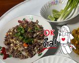 รูปขั้นตอนการทำที่ 1 ของ ข้าวกล้องผัดไข่ คลีน