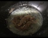 A picture of step 4 of Leftovers singaporian egg fried rice.