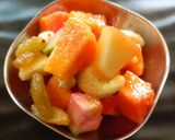 A picture of step 5 of Fruit salad.