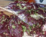 A picture of step 2 of Herbal Mbuzi choma.