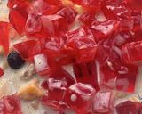 A picture of step 4 of Seasonal creamy fruit salad.