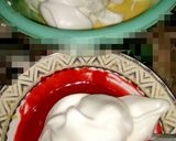Foto langkah ke 6 dari resep Hurricane Red Velvet swiss roll cake Kukus.