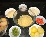 A picture of step 1 of Quinoa balls.