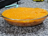 Pastel de calabaza y pollo