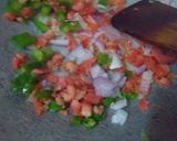 A picture of step 1 of Steamed veggies egg omelette idli.