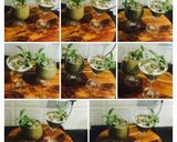 A picture of step 3 of Apple-Banana Kiwi Chia Oats & Matcha-Smoothie: Vegan.