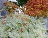 A picture of step 1 of Carrot cauliflower paratha.