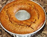A picture of step 8 of Vegan Orange Blueberry Cake.