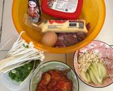 Foto langkah ke 1 dari resep Kimchi Jjigae Korea.