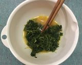 Foto langkah ke 4 dari resep Telor gulung bayam.
