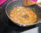Foto del paso 4 de la receta Fideuá con marisco y merluza