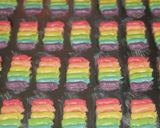 Foto langkah ke 5 dari resep Lidah Kucing Rainbow.