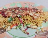ম্যাগি ভেজ এগ ওমলেট(Maggi veg egg omelatte recipe in Bengali) রেসিপি ধাপ - 5 ছবি