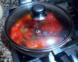 Foto del paso 3 de la receta: Pimientos rojos confitados con ajos y estragón