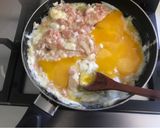 Foto del paso 3 de la receta: Huevos con jamón