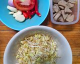 Foto langkah ke 1 dari resep Tumis Bakso Taoge.