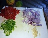 A picture of step 2 of Hot, Sweet and sour chicken #author marathon #meatrecipe.