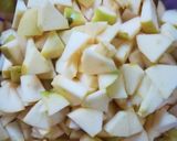 A picture of step 1 of Mixed Fruit chaat.