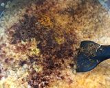 A picture of step 4 of Tarka dal.