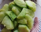 عکس مرحله 1 از دستور دسر طالبی با بیسکوئیت 🍈🥨🍮
