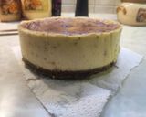 Megdöbbentően finom kéksajttorta recept fázis 5 fotója