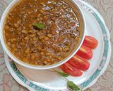 A picture of step 7 of Lobia Masala Curry.
