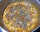 A picture of step 6 of Paneer Bhurji.