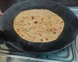 A picture of step 8 of Leftover rice parantha.