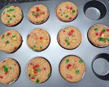 A picture of step 6 of Eggless Orange Muffins !!.