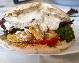 Foto del paso 8 de la receta: Kebab 🥙 de pollo + salsa yogurt 🤤