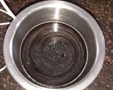 A picture of step 4 of Rabdi malpua.