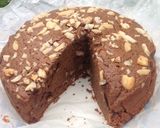 Foto langkah ke 9 dari resep Cake Pinda Cokelat.