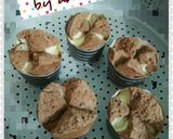 Foto langkah ke 6 dari resep Bolu kukus coklat merekah anti gagal no soda.