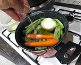 Foto del paso 1 de la receta: Lasaña de verduras con supremas de rape a la plancha