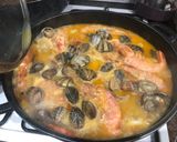 Foto del paso 6 de la receta Suquet de rape a mi manera con gambón y almeja gallega