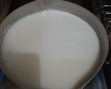 Foto langkah ke 3 dari resep White Chocolate Lychee Pudding.