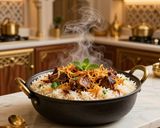 A picture of step 4 of Lucknowi (Awadhi) Biryani Recipe | Royal Mild Dum Biryani (Home + Professional Style).