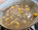 Une image de l'étape 20 de Duo de pommes de terre au lard et bouillon de sanglier.