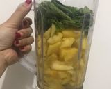 Foto langkah ke 1 dari resep Jus nanas sawi 🍍🥬.