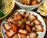 Hình bước làm 1 của món Cao Lầu Hội An Fake