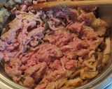 Szalonnás gombás pulykahúsos penne recept fázis 1 fotója