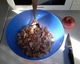 Foto del paso 1 de la receta: Tarta de manzana hecha en Horno microondas (receta caliente de 4 ingredientes)