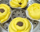 Foto langkah ke 8 dari resep Bakpao Labu Kuning Isi Pasta Kacang Merah.