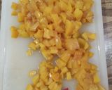 Foto del paso 4 de la receta: Ceviche de pescado con durazno