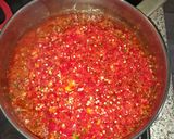 A picture of step 4 of Chilli pickle.