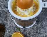 Une image de l'étape 1 de Jus d' orange 🍊 et pamplemousse.