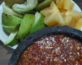 Foto langkah ke 3 dari resep Rujak bumbu kacang.